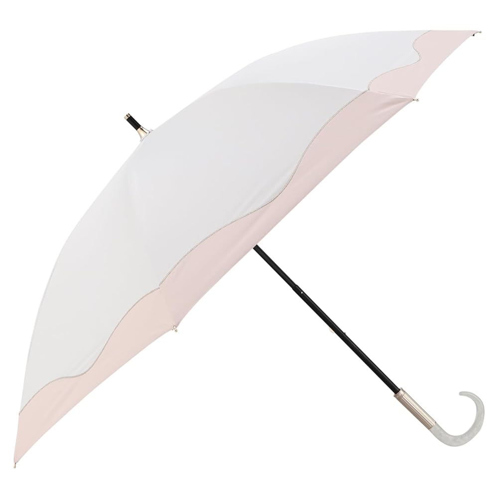 Amazon | [ジルスチュアート] 日傘 ショート傘 完全遮光 晴雨